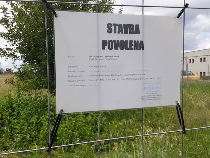 Staveniště předáno!