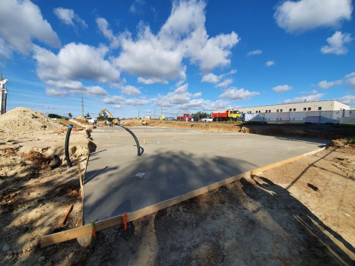 Průběh výstavby - srpen 2020