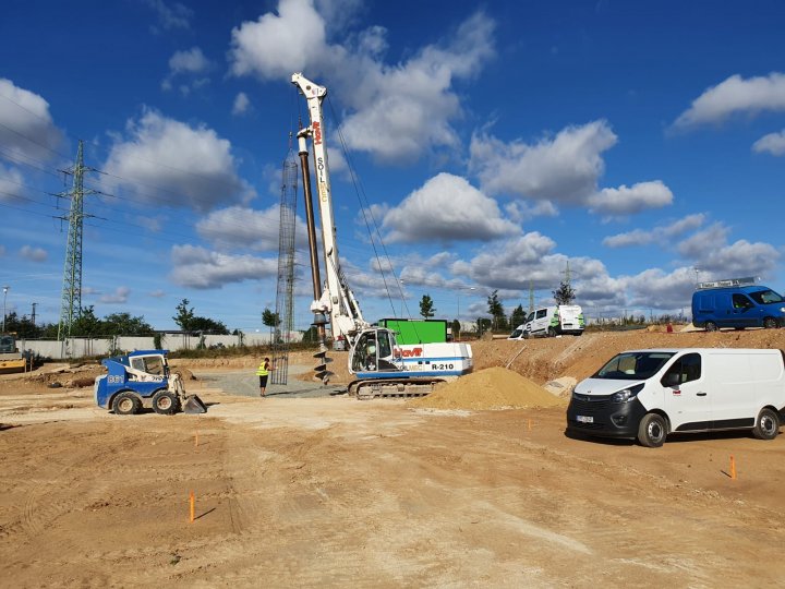 Průběh výstavby - srpen 2020