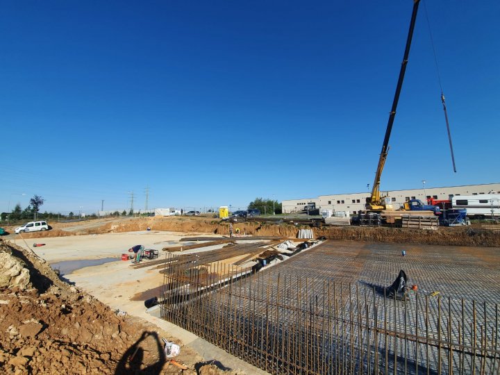 Průběh výstavby - září 2020