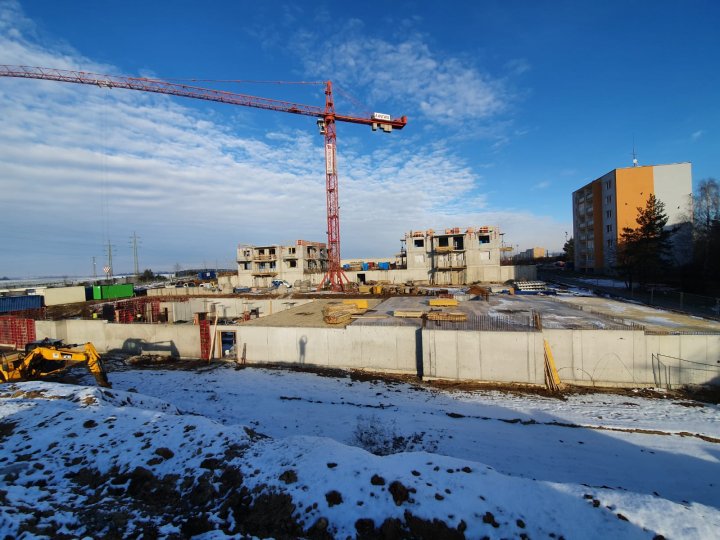 Průběh výstavby - leden 2021