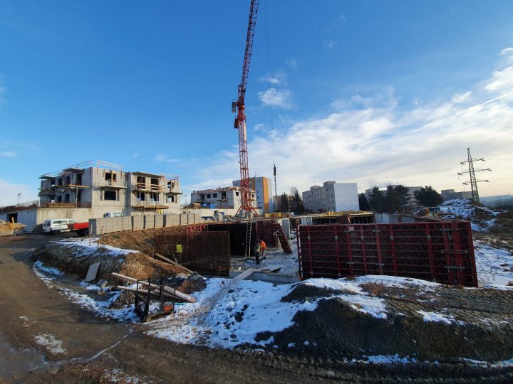 Průběh výstavby - leden 2021