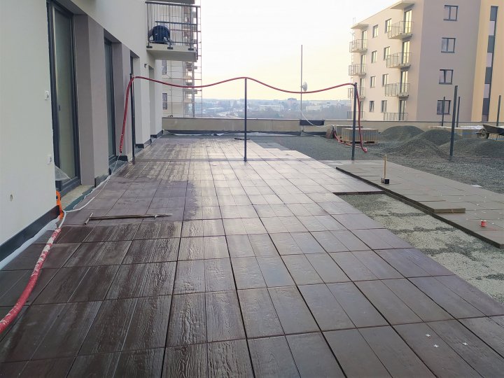 17.02.2022 Finální úpravy teras jsou v plném proudu!